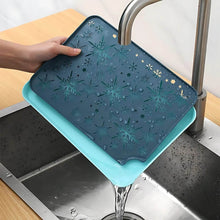 Multi-Purpose Snowflake Design Drain Tray for Kitchen Sink - dailyneed.life
