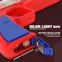 Plastic Gear Simulation Laser Toy Gun – 3D Lights, Music & Rotating Gear (1 Pc, 3+ Years) - dailyneed.life
