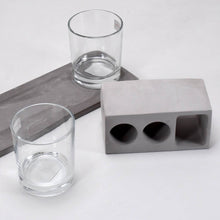 2 Wine Glasses & Marble Holder - Attractive Design for Hotels & Cafes - dailyneed.life