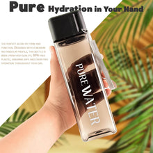 Premium 450ml Square Shape Plastic Water Bottle (1 Pc) - dailyneed.life