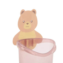 Multipurpose Teddy Bear Wall Toothbrush Holder – Waterproof & Self-Adhesive - dailyneed.life