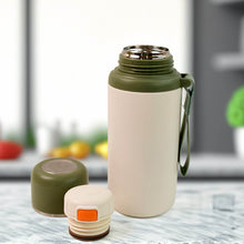 Stainless Steel Mug / Bottle Vacuum Insulated Cup With Handle, Small Cup & Straw (650 ML) - dailyneed.life