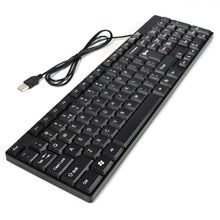 Wired USB 102 Keys, Ergonomic Portable Typewriter Keyboard for Home Office, Plug and Play - dailyneed.life