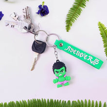 Cute Cartoon Silicone 3D Key Chain with Metal Hook & Strap (Pack of 1) - dailyneed.life