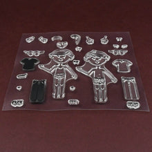 Reusable Transparent Rubber Stamp for Paper Crafts (Mix Design / 1 Sheet) - dailyneed.life