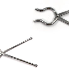 Ganesh Premium Quality Unbreakable Stainless Steel Goti Sandsi / Sansi / Pakkad / Pincer / Chimta / Tongs / Utensil Holder Smart Kitchen Tool - 8mm - dailyneed.life