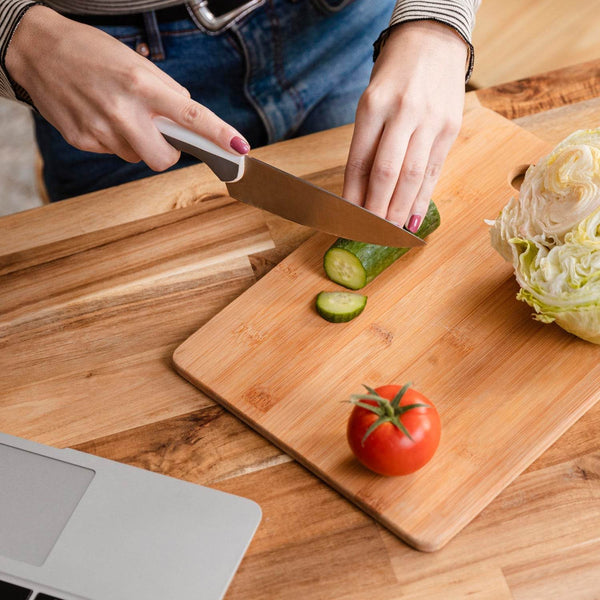 Wooden Chopping Board Big Size Kitchen Chopping Board Household Cutting Board Knife Board Vegetable Cutting and Fruit Multi-purpose Steel Vs Wooden Sticky Board Cutting board For Kitchen Use - dailyneed.life