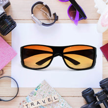 Protect Sunglasses | Clear Vision Glasses for Driving Car & Bike Riding Yellow/Black Glasses for Men and Women - dailyneed.life