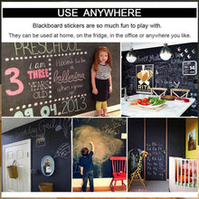 Blackboard Erasable Wall Sticker Chalkboard Sticker Removable Blackboard Wall Stickers Mural for Kids Room - dailyneed.life