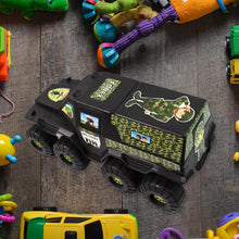 Big Military 8-Wheel Plastic Car Toy (1 Pc) - dailyneed.life