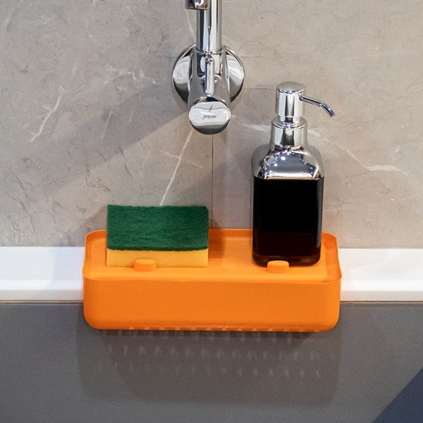 MULTI FUNCTIONAL DRAINER SHELF SINK STORAGE HOLDER Sink Colander Strainer Basket (1 Pc) - dailyneed.life