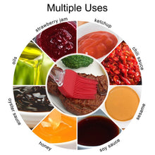Silicone Flat Pastry Cooking Oil Brush for Grilling, Tandoor and BBQ (2Pc) - dailyneed.life