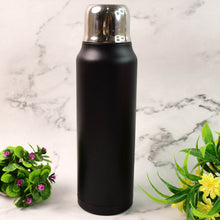 Stainless Steel Vacuum Water Bottle – Hot & Cold Insulated Flask (1000 ML Approx) - dailyneed.life