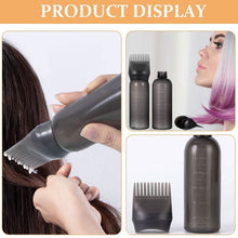 Comb Applicator Bottle, Hair Oil Applicator Bottle for Hair Dye Bottle Applicator Brush with Graduated Scale, Professional Brush Applicator Comb Hairdressing Coloring Styling Tool (1 Pc), Hair accessories - dailyneed.life