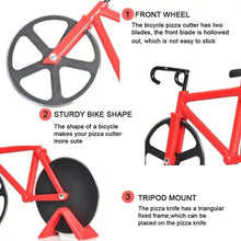 Bicycle Pizza Cutter (1 Pc): Stainless Steel, Unbreakable Handle - dailyneed.life