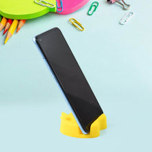 Multi-Functional Apple-Shaped Plastic Mobile Stand with Pen Holder (1 Pc / Mix Color) - dailyneed.life