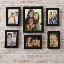 Premium Black Photo Frame Set 12 Pcs Wall Hanging Gallery Frames - dailyneed.life