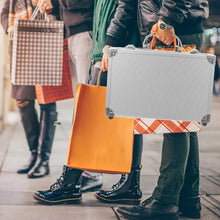 Aluminium & Wooden Multipurpose Portable Suitcase Travel Tool Box With 2 Keys For Lock (45×29×20 Cm / 1 Pc) - dailyneed.life
