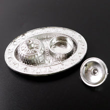 Oval Shape Special Puja Thali (1 Pc / Mix Design) - dailyneed.life