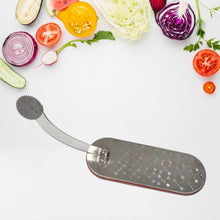 STEEL VEGETABLE CUTTER PREMIUM QUALITY CUTTER FOR FRUIT , VEGETABLE & MEAT CUTTING USE ( Color Box ) - dailyneed.life
