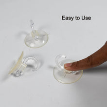 Transparent Rubber Vacuum Hangers for Bathroom, Kitchen, and Wall - dailyneed.life