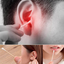 Cotton Buds for ear cleaning, soft and natural cotton swabs (100 pieces) - dailyneed.life