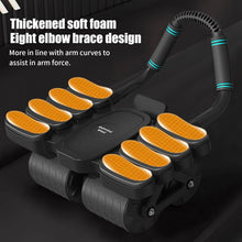 Automatic Rebound Abdominal Wheel with 8 Elbow Supports (1 Pc) - dailyneed.life