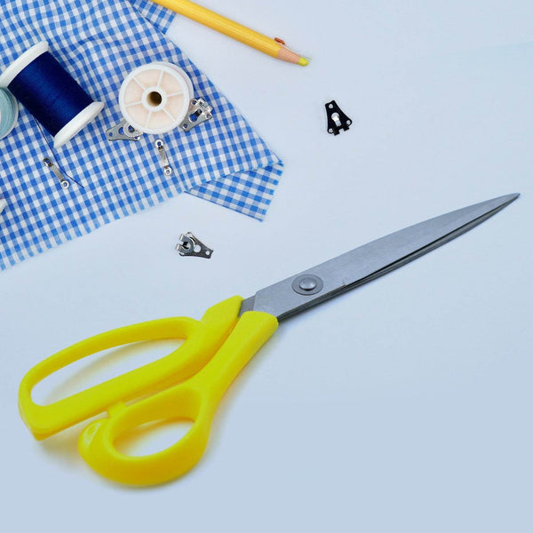 Scissors for craft work paper cutter Scissor stainless steel All Purpose Ergonomic Comfort Grip Office Scissors Craft Shears Sharp Scissors (9 Inch) - dailyneed.life