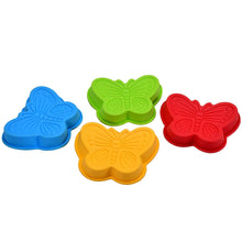 Butterfly Shape Cake Cup Liners I Silicone Baking Cups I Muffin Cupcake Cases I Microwave or Oven Tray Safe I Molds for Handmade Soap, Biscuit, Chocolate, Muffins, Jelly – Pack of 4 - dailyneed.life