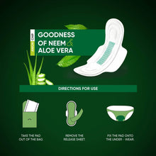 Sanitary Pantyliner with Neem & Aloe Vera, Ultra Thin, PH Balanced, Antibacterial (24 Pads, 155mm) - dailyneed.life