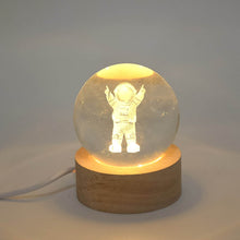 Moon 3D Crystal Ball Lamps with Base For Bedroom 3D Lamps (1 Pc) - dailyneed.life