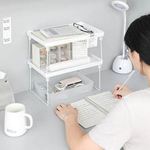 Plastic Bathroom Organizer Kitchen Utility Storage Rack (32x19.5 Cm / 1 Pc) - dailyneed.life
