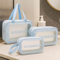 3-IN-1 Waterproof Transparent Travel Toiletry Bag Set - dailyneed.life