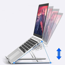 Metal Portable Laptop Stand, with 7 Adjustable Angles (1 Pc) - dailyneed.life