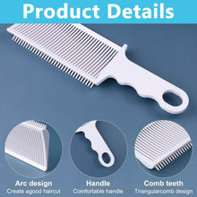 Ergonomic Flat Top Fading Clipper Comb Hair Care Styling | Brushes & Combs (1 Pc), Hair accessories - dailyneed.life