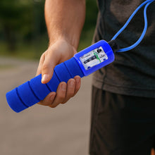 Adjustable Skipping Rope with Digital Jump Counter and Foam Grip Handles (1 Pc) - dailyneed.life