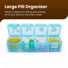 28 Grids Weekly Pill Organizer Box - dailyneed.life