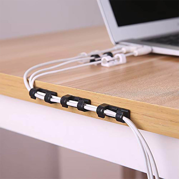 Plastic Wire Cord Cable Clips Organizer Holder (16 Pcs Set) - dailyneed.life
