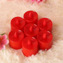 Electrical Candles Diya LED Tea Light, Diwali(1 Pc / Red) - dailyneed.life
