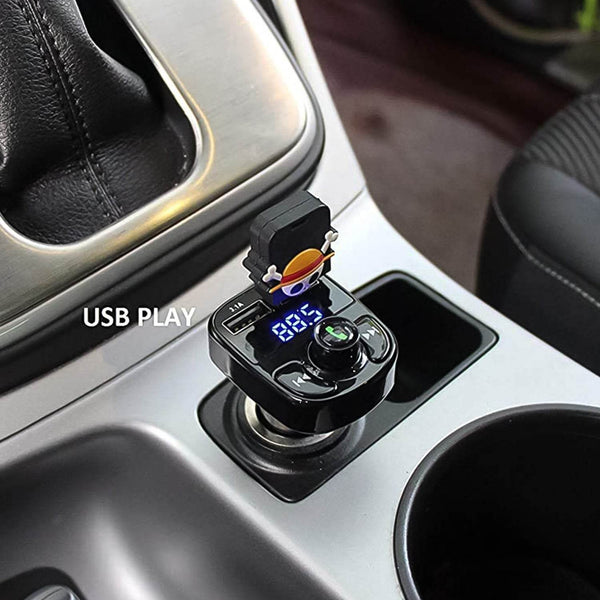 CAR-X8 Bluetooth FM Transmitter Kit with Dual USB Fast Charger - dailyneed.life