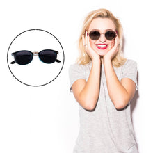 Sky Blue UV Protected Round Sunglasses, classic Sunglasses for Men & Women, Lightweight - dailyneed.life