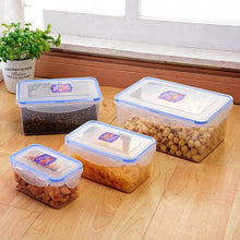 Kitchen Storage Containers Set – Fridge Storage, Plastic Organizer, Snap-Seal Lunch Box (5 Pcs Set) - dailyneed.life
