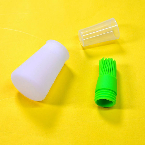 Silicone Cooking Oil Bottle With Basting Brush (Cap Not Include) - dailyneed.life