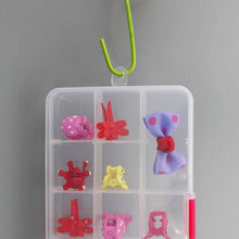 15-Grid Clear Plastic Jewelry Organizer Box with Dividers (1 Pc) - dailyneed.life