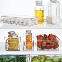 Plastic 18 Cavity Egg Storage Box Or Egg Trays For Refrigerator With Lid & Handles High Quality, Rectangular Egg Tray Box For 18 Egg (1 Pc) - dailyneed.life
