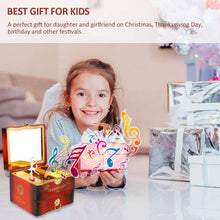 Dancer Ballerina Piano Music Box Hand Crank Music Plastic Box Gift (1 Pc) - dailyneed.life