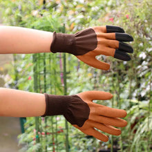 Garden Farming Gloves With Hand Fingertips & Plastic Claws (1 Pair) - dailyneed.life