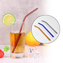 Reusable Glass Straws Clear Glass Drinking Straw (5 pcs Set) - dailyneed.life