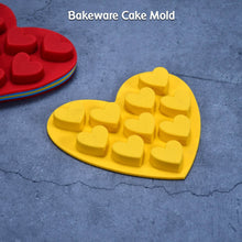 Silicon 10 Cavity Heart Shape Design Chocolate Mould Ice, Jelly Candy Mould - dailyneed.life