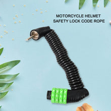 Spiral Cable Lock | 4-Digit Combination Code | Bicycle Security Lock (1 Pc) - dailyneed.life